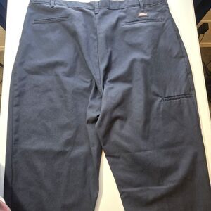 Dickies Pants Mens 44x32 Blue Straight Leg Work Pants  Fit Flex